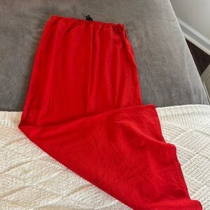 Target Vibrant Red maxi Skirt